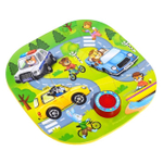 4757643 Пазлы с чипом «Весёлый транспорт» 19х19 см