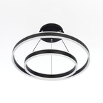 Citilux Дуэт CL719641 LED Люстра подвесная с пультом Чёрная