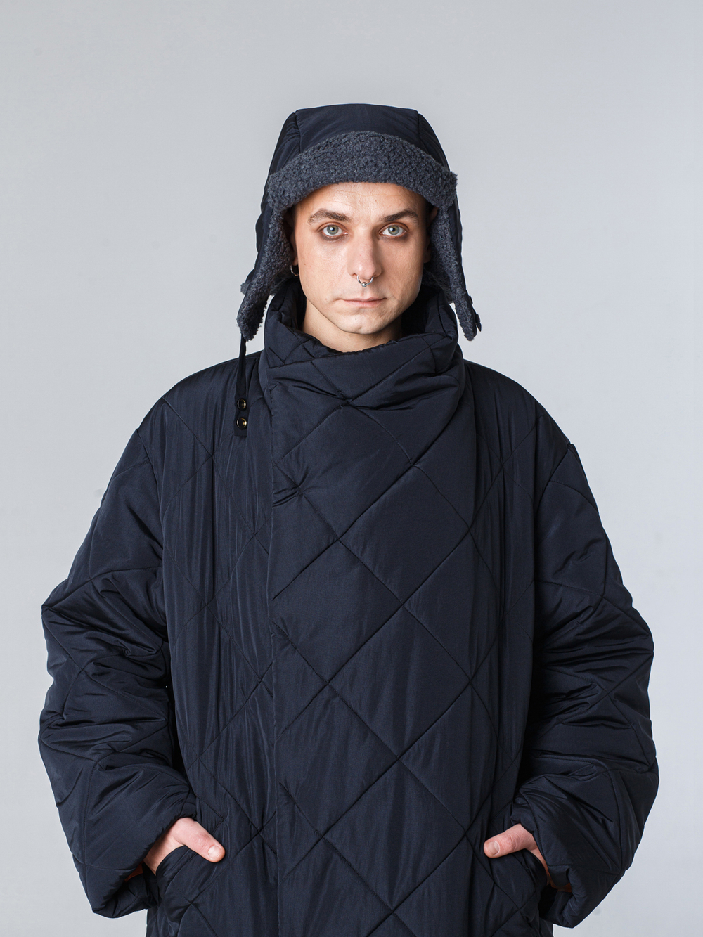 Шапка "Подшлемник". Черная