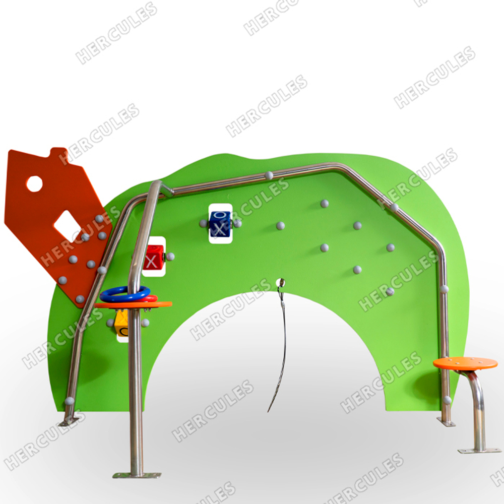 Игровой элемент Домик  для развития тактильных навыков