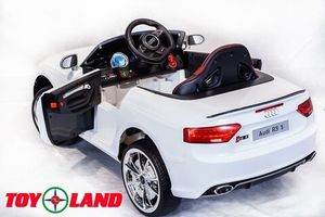 Детский электромобиль Toyland Audi RS5 белый