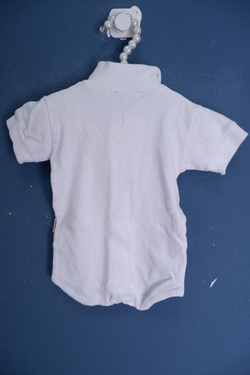 Боди белое на 6 месяцев