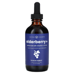 NutraChamps, Elderberry +, обогащенная витамином C и цинком, натуральные ягоды, 120 мл (4 жидк. унц.)