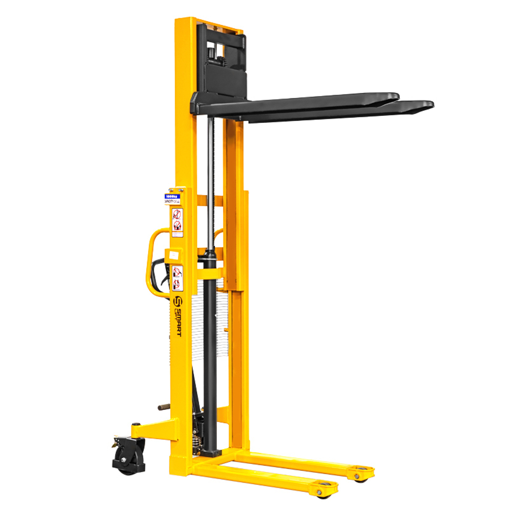 Ручной гидравлический штабелер SDJ 1520 (1500 кг; 2 м; фиксированные вилы) SMARTLIFT (SMART)
