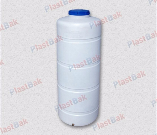 Емкость пищевая вертикальная Пластбак 1000 л. (970 л.) Вертикальная (76x76x225см;белый) - арт.556214