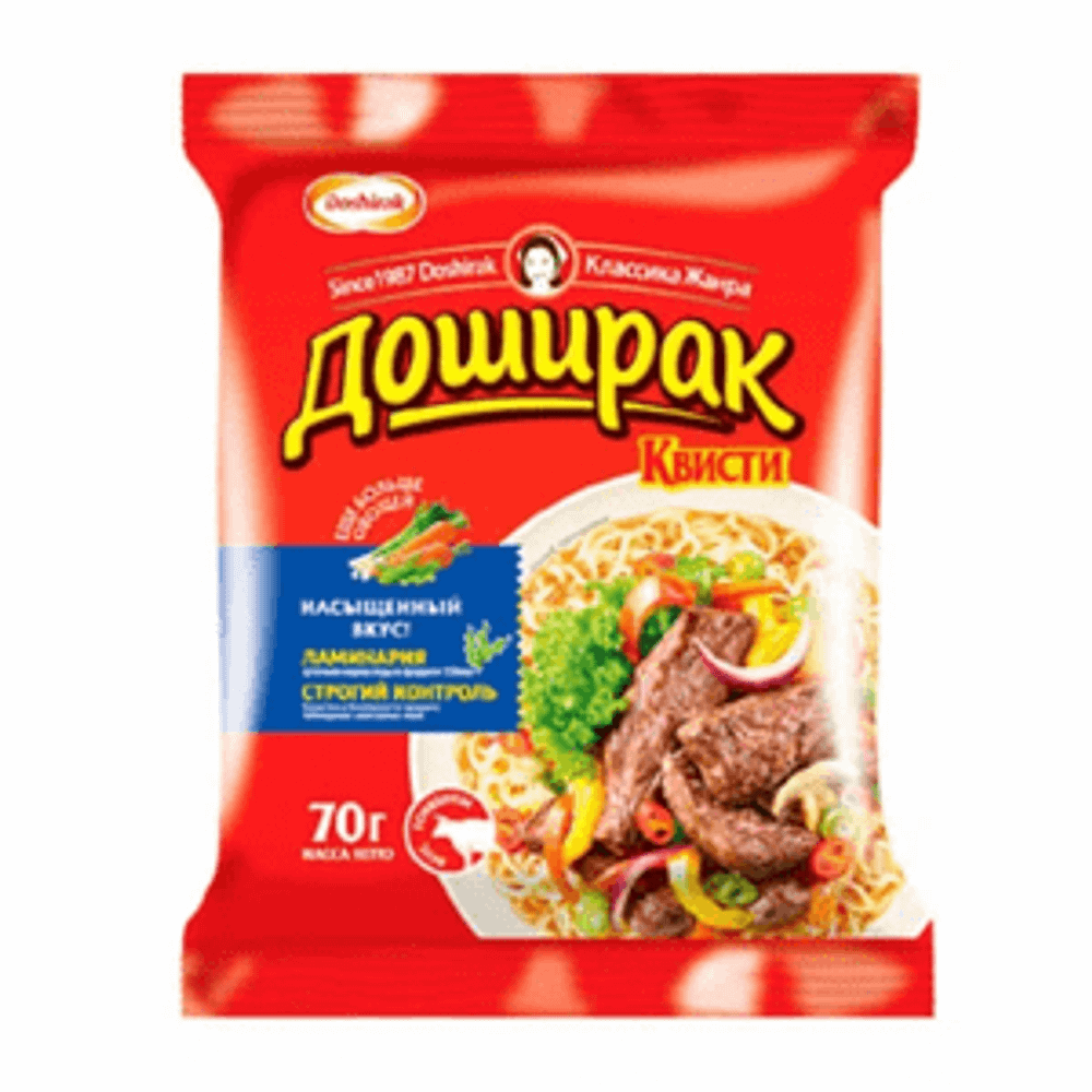 Доширак Квисти ГОВЯДИНА 70г/48
