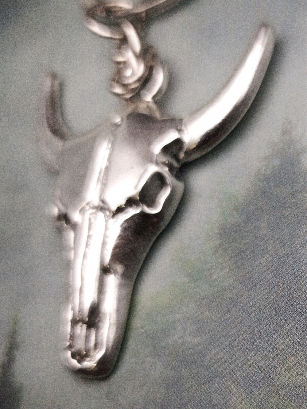 Брелок Череп Быка