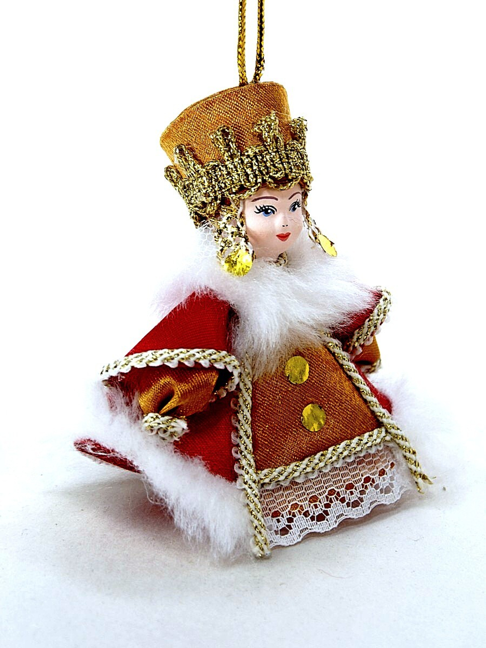 Кукла-подвеска Боярыня в зимнем одеянии