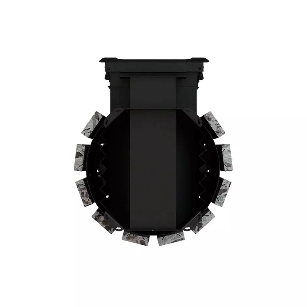 Дровяная банная печь Grill'D Cometa Vega 180 Short Window Max Stone Pro (Серпентинит)