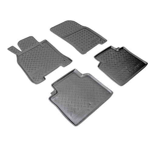 Ковры в салон Norplast/Unidec для Infiniti Q70 в кузове Y51 (2013-), Черный, арт.NPL-Po-33-65