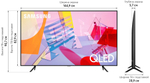 65" Телевизор Samsung QE65Q60TAU QLED HDR Smart TV, Черный