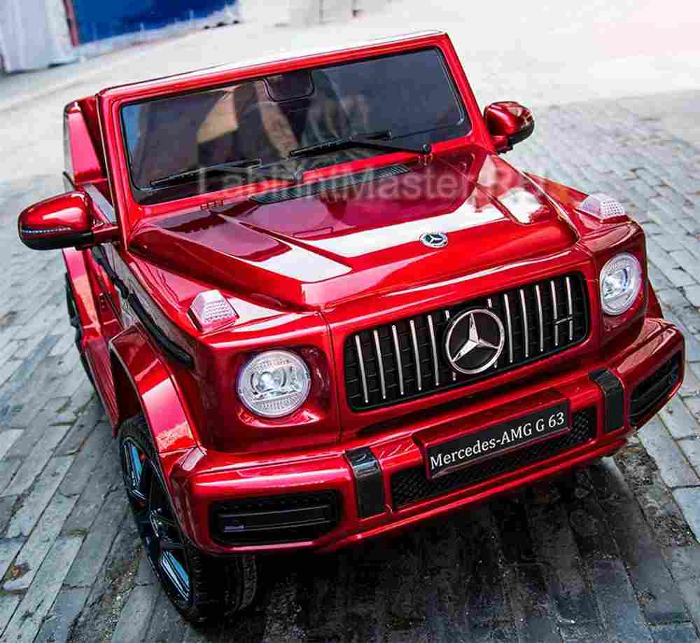 Детский электромобиль Mercedes-Benz AMG-G 63 красный