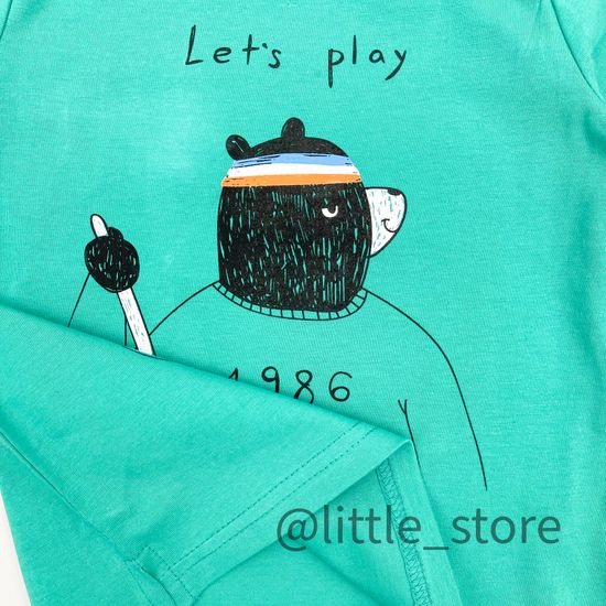 Футболка "Теннис" хлопковая, Мята