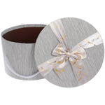 Коробка подарочная «Теплые чувства» 22*22*13,5 см, серый