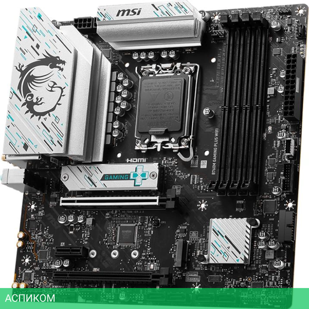 Материнская плата MSI B760M Gaming Plus WIFI DDR5