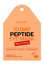 Гидрогелевые патчи с пептидами PETITFEE 10 Day Rejuvenating Peptide Eye Mask 20 шт