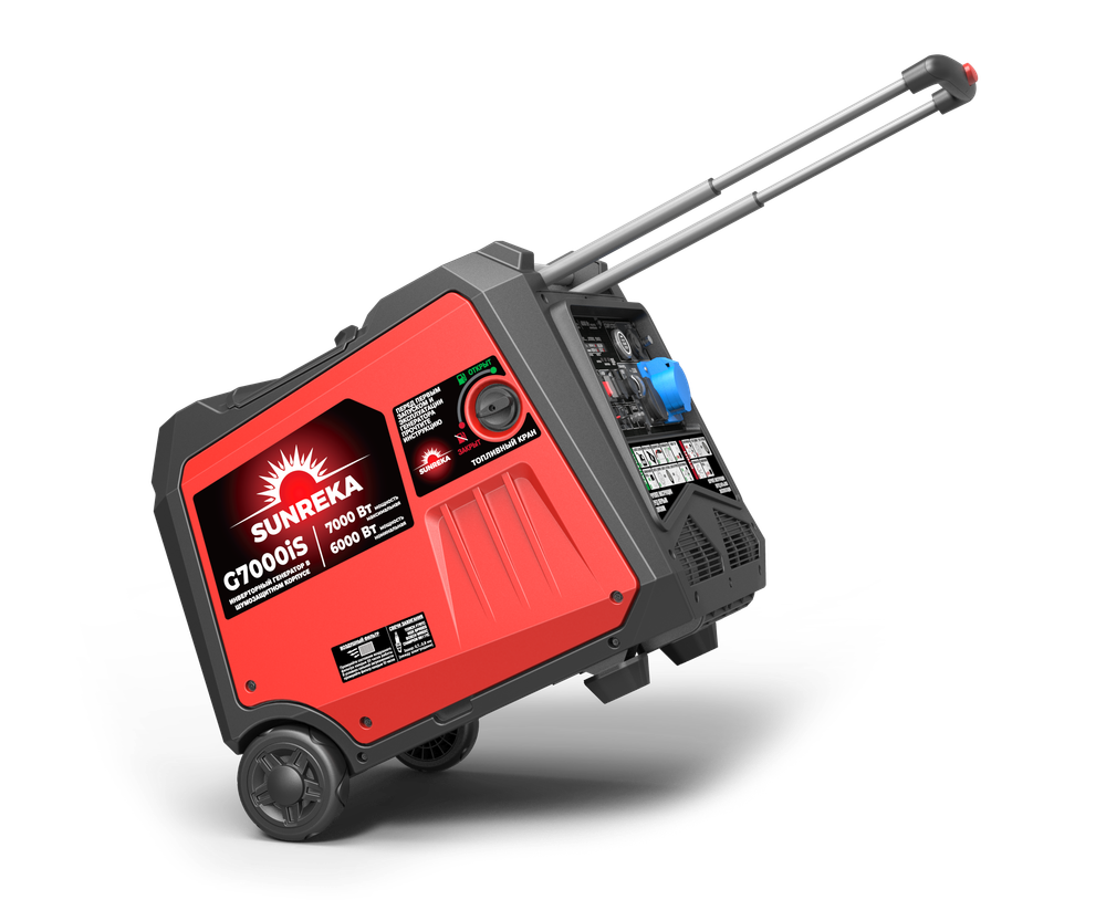 Бензиновый инверторный генератор SUNREKA G7000iS