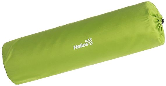 Коврик самонадувающийся широкий Helios HS-005W, в собранном виде в чехле.