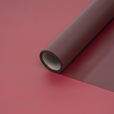 Пленка матовая ЛЮКС 58смх10м ВИНО