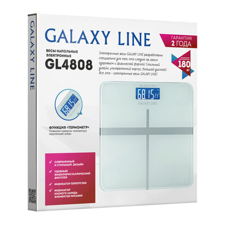 Galaxy LINE GL4808 Весы напольные макс.180кг