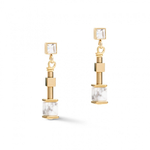 Серьги Coeur de Lion White 5055/21-1400 цвет белый, золотой