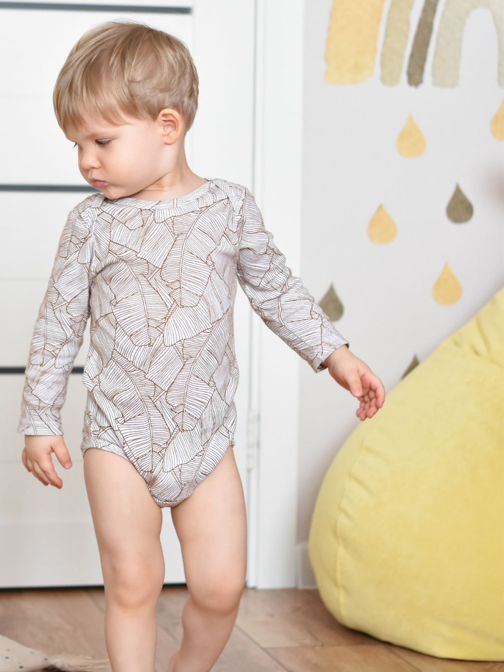 Боди Mjölk Palm Tree с длинным рукавом