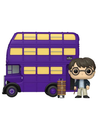 Фигурка Funko POP! Rides Harry Potter Harry Potter with Knight Bus (139) 76855 / Фигурка Фанко ПОП! по мотивам вселенной "Гарри Поттер", Гарри Поттер