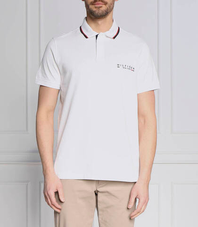 поло brand love logo reg поло Tommy Hilfiger - белый(MW0MW29525)