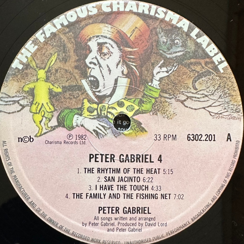 Peter Gabriel - Peter Gabriel 4 (Скандинавия 1982г.)