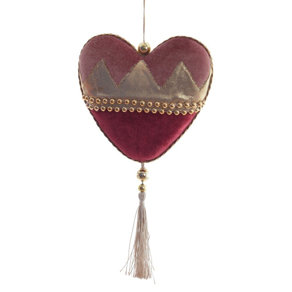 GAEM Украшение новогоднее "Сердце", L13 W3 H22 см, 2в.