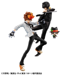 Sawada Tsunayoshi, Hibari Kyoya and Reborn