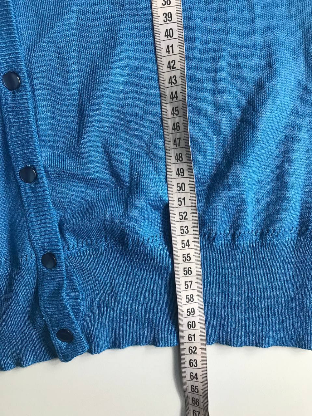 Кардиган для повседневного образа, визуально на 48 размер