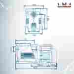 Песочный фильтр для бассейна до 64 м³ с насосом KP556, до 55 кг песка, 8,0 м³/ч, WL-ADG450E