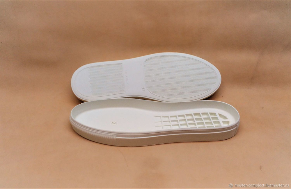 Подошва артикул СЕРЕНА белая (Большие Размеры)