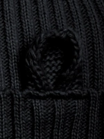 Шапка зимняя с помпоном и ушками для девочки