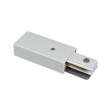 Ввод питания для однофазного накладного шинопровода ST002.579.00 белый BASE ST-Luce