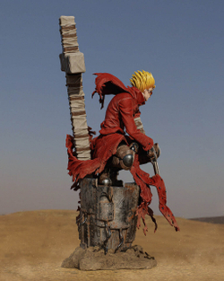 Триган Вэш Ураган Trigun Vash the Stampede Фигурка