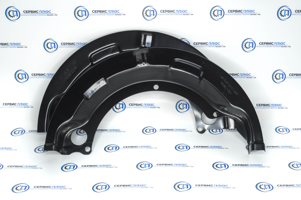 Щиток переднего суппорта из 2-х частей (пыльник) 81.50101.0223