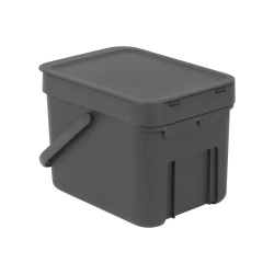 Brabantia - Контейнер для сортировки мусора Sort &amp; Go 6л, серый / артикул   109720  / GTIN 8710755109720