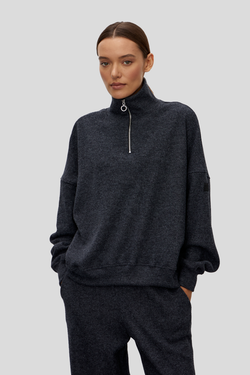 Джемпер Delon Ribbed Black