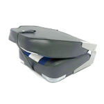 Кресло Newstar Rainbow складное (серый-белый-синий / красный-белый-синий)