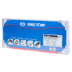 KING TONY (7120PR) Набор торцевых насадок и головок 1/2" & 3/8", TORX, Е6-Е20, Т10-Т55, 20 предметов