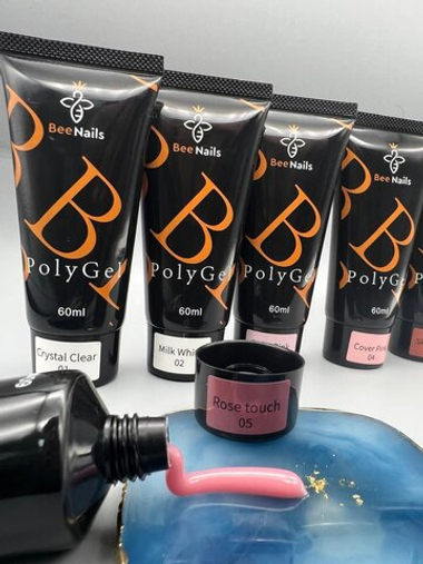 Полигель от BeeNails, 60мл, rose touch