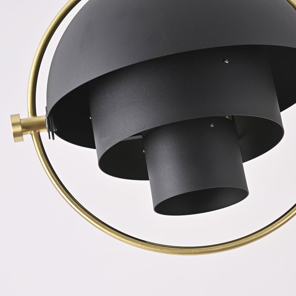 Подвесной светильник Louis Weisdorff Gubi Multi-lite Suspension Lamp Black