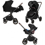 Коляска 3 в 1 Carrello Epica CRL-8511/1, Space Black / Черная рама (Черный)