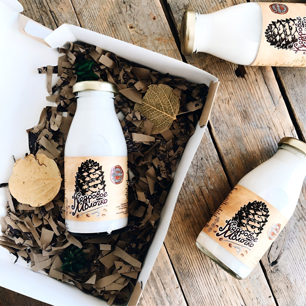 Напиток на основе кедрового ореха "Кедровое молочко" Лайт, 200 мл, молоко растительное