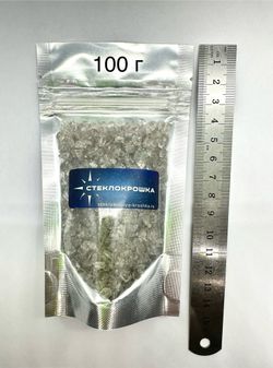 Стеклянная крошка Дымчатая фракция 3