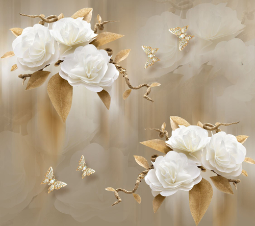 Дизайнерские №93 Фотообои и Фрески ручной работы