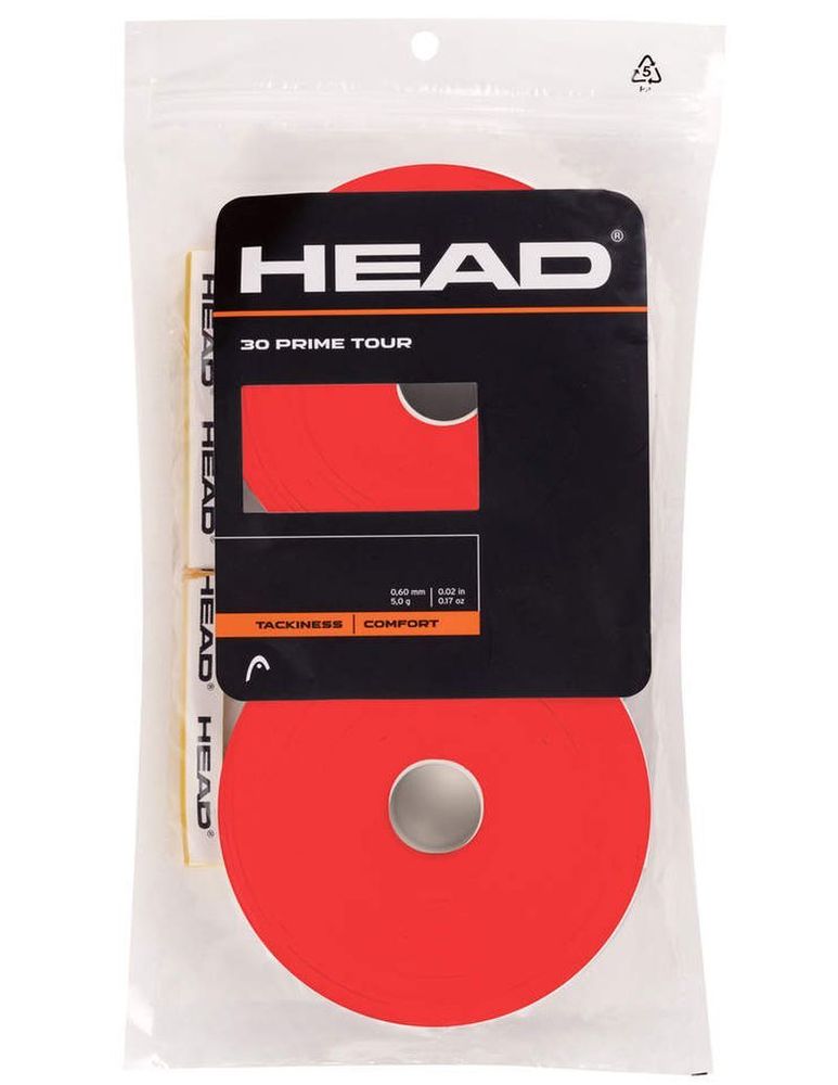 Теннисные намотки Head Prime Tour 30P - Розовый