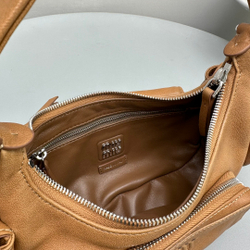 Miu Miu Nappa Leather Pocket Bag 21 cm